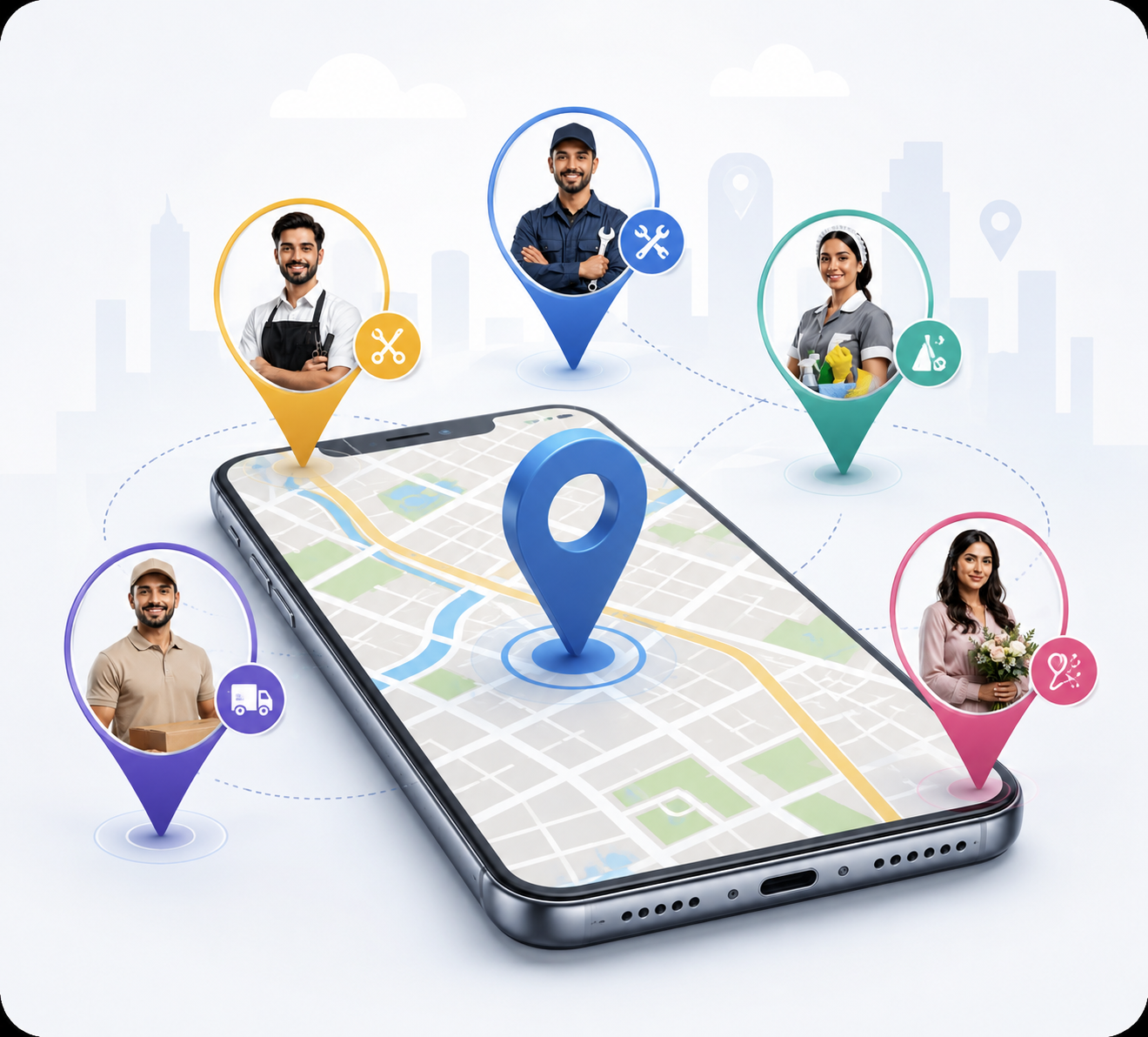 الخدمات الأقرب لك… بضغطة